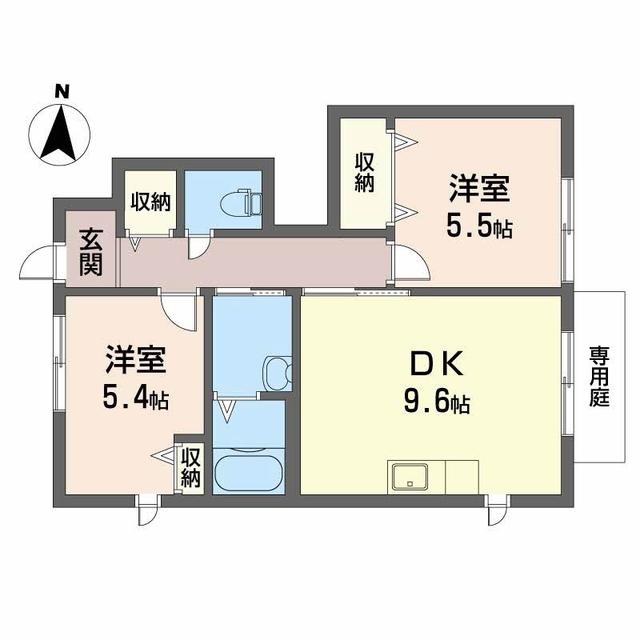 ディアス赤坂の間取り