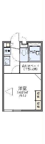 レオパレスコパンIIの間取り