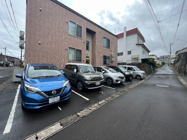 Graceland小樽の駐車場