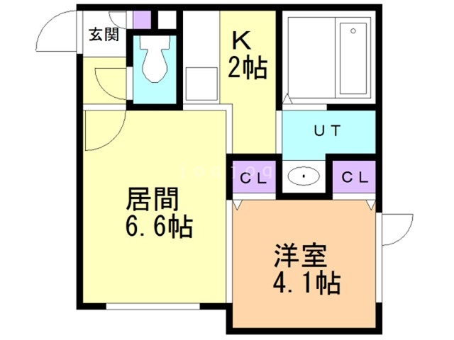 Graceland小樽の間取り