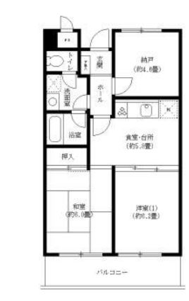 ベイシティメゾン石川町の間取り