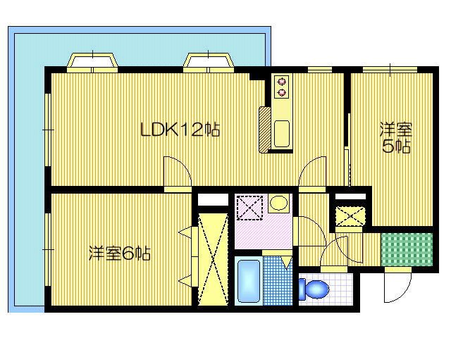 エルウェーブの間取り