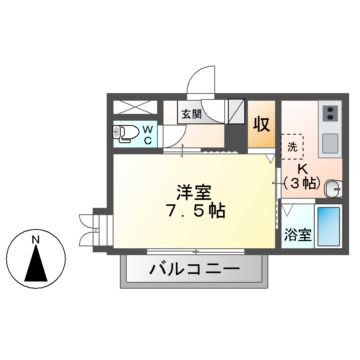 リリーハイムの間取り