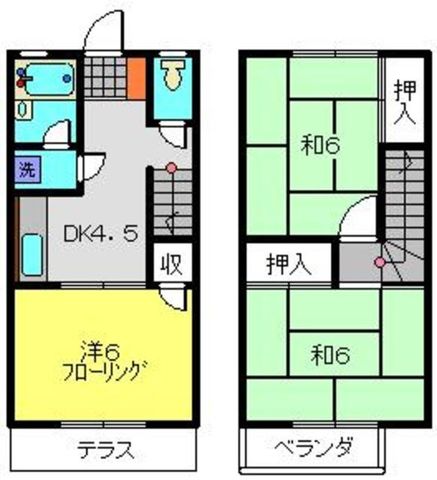 ハイム鈴木の間取り