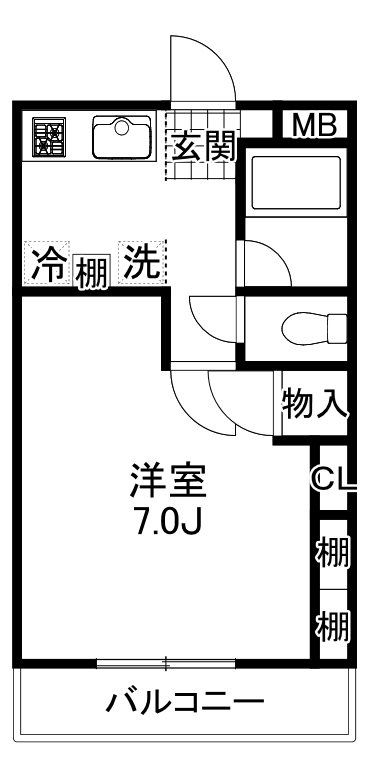 アシエヒルズの間取り