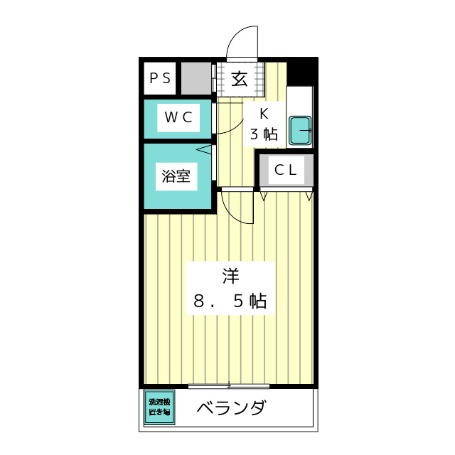 マーレア１０４の間取り