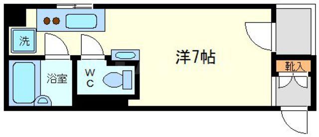 アロハ新大阪の間取り