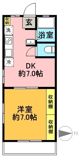 広文マンションの間取り