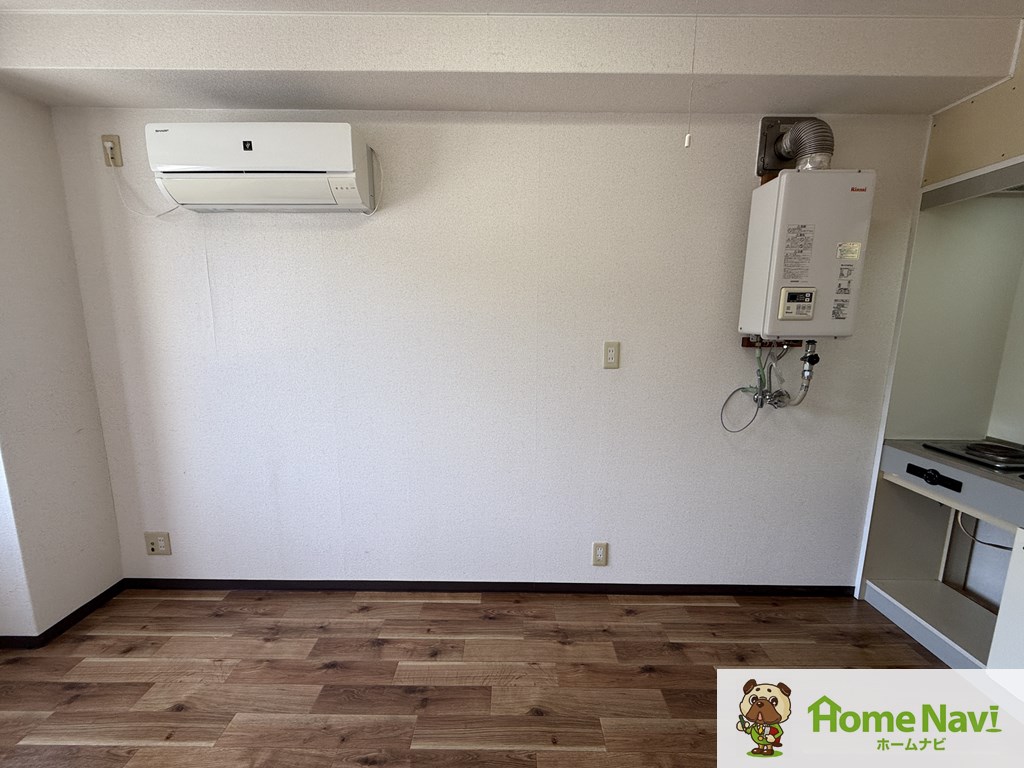 収納　大きな収納で荷物もすっきり片付きます。