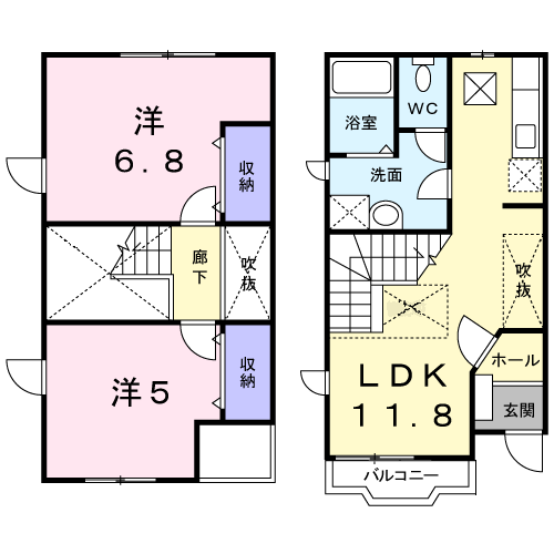 ローゼンハイムの間取り