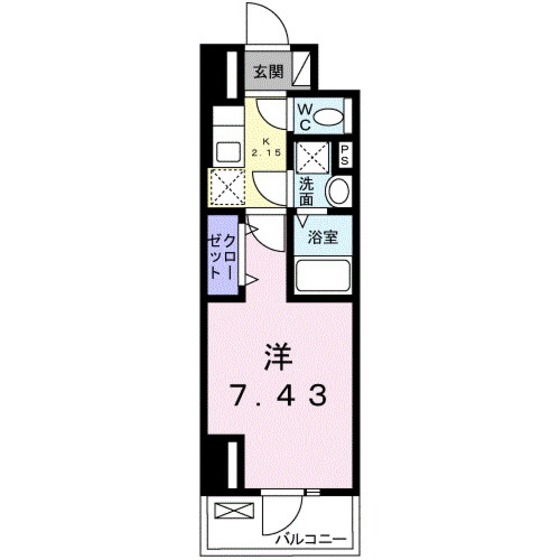 プラーサート　南観音の間取り