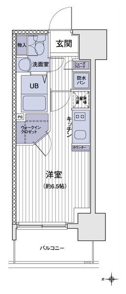 エスティメゾン大島の間取り