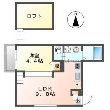 サンシエ浄心の間取り