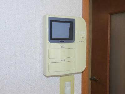 セキュリティ　モニター付きインターホンあり