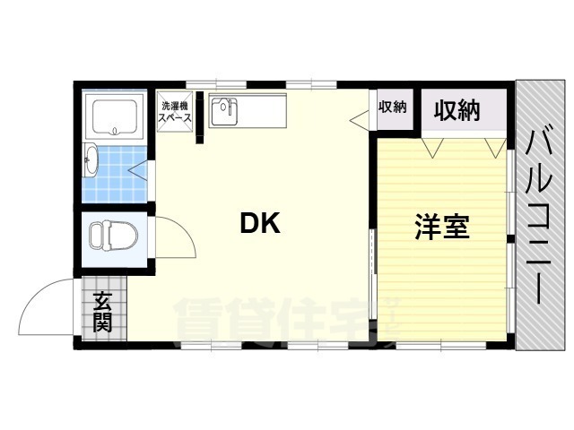 クレド堺東（旧：泉マンション）の間取り