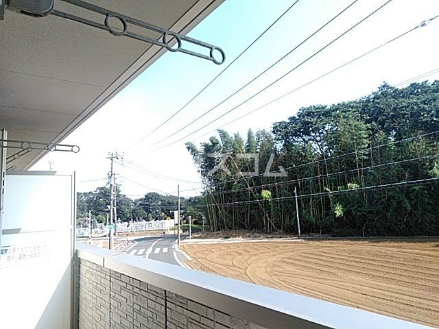 【千葉市稲毛区萩台町のアパートの眺望】