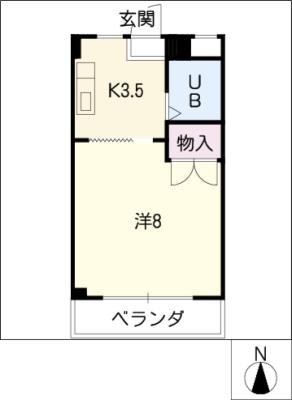 イーストハイツ戸崎の間取り