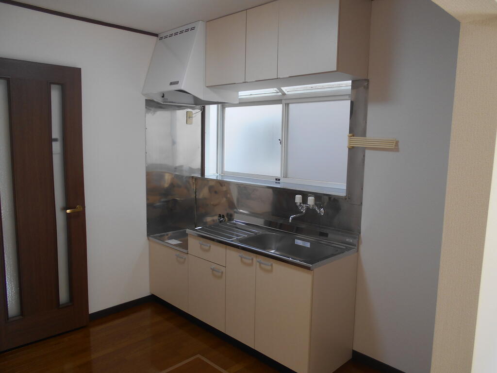 福嶋ハイツD棟のキッチン写真