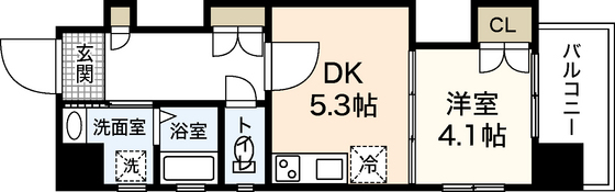 フォルシア大手町の間取り