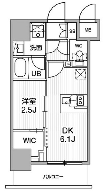 シーフォルム木場の間取り