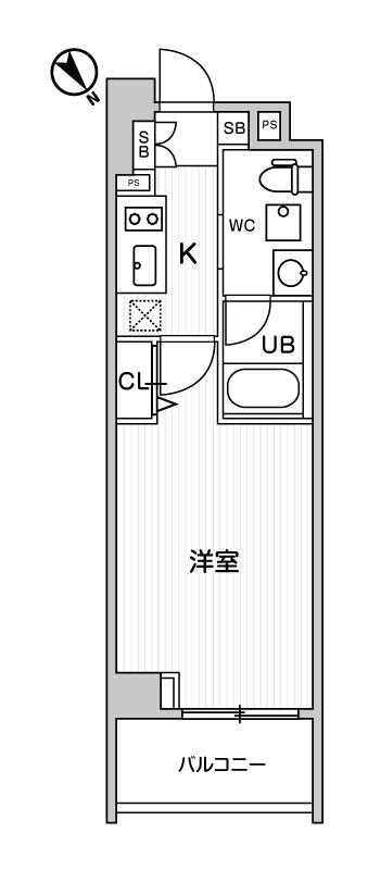 ALTERNA恵比寿の間取り