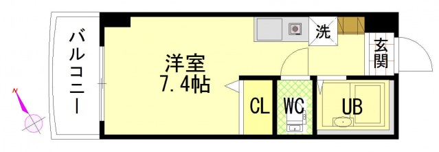 【中道ビルの間取り】