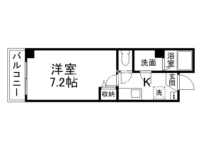 GROOVE京都五番町の間取り