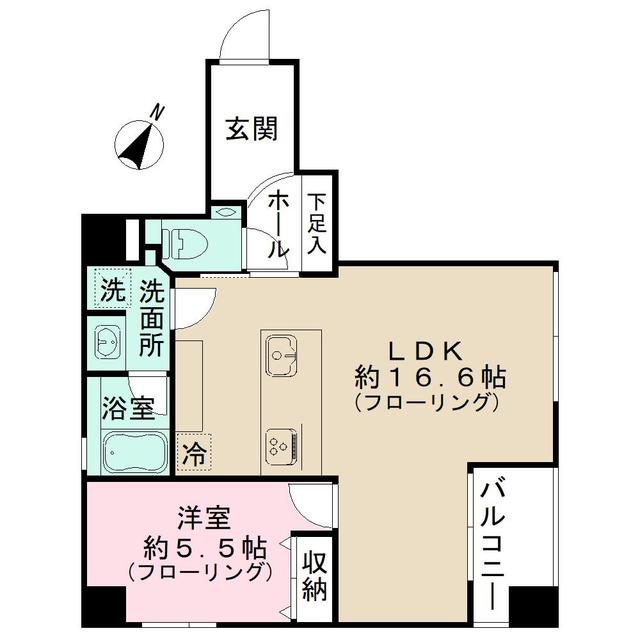 Opal Villa　の間取り