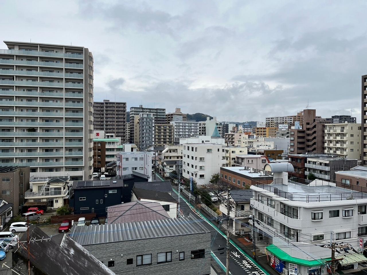 【鹿児島市上荒田町のマンションの眺望】