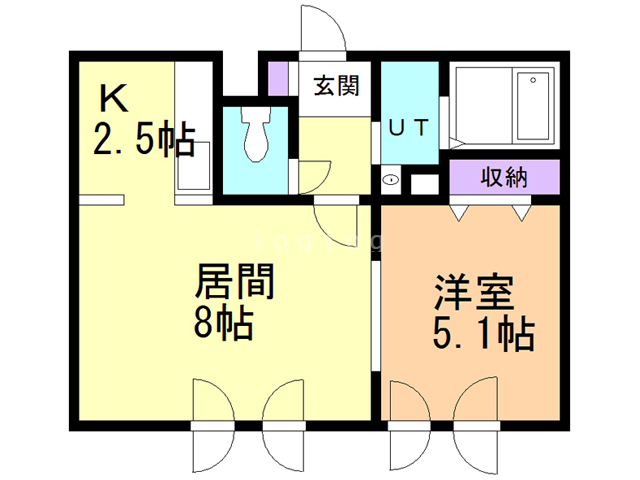 アリエーテ本町の間取り