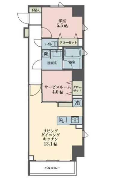 レーヴ半蔵門の間取り