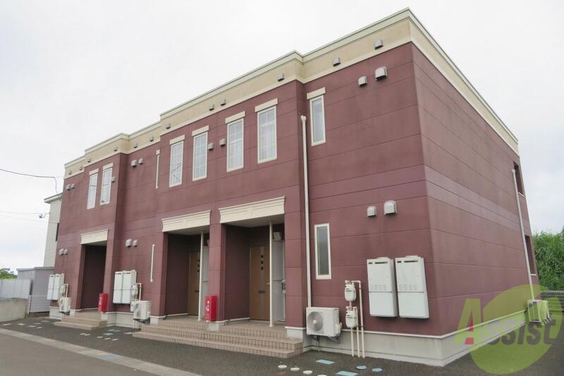 建物外観　名取市美田園「ブルーム・サティ」