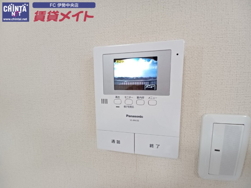 セキュリティ　同物件別部屋の写真