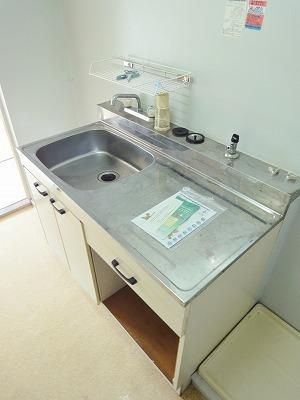 キッチン　★ガスコンロ設置可★