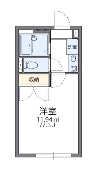東京都杉並区上井草２（マンション）の賃貸物件の間取り