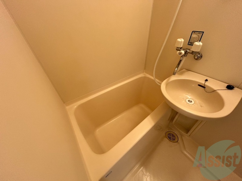 バス・シャワールーム　お風呂はゆったりと入るには充分な広さです。