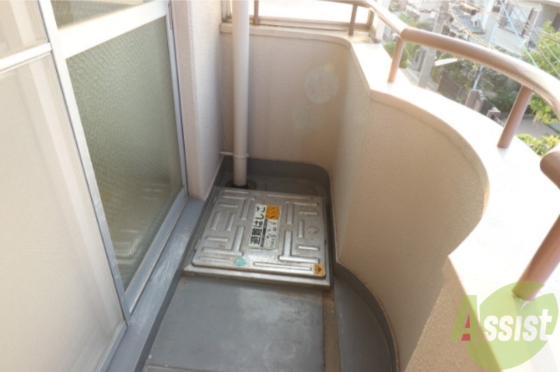 バルコニー　光と風を享受するバルコニー