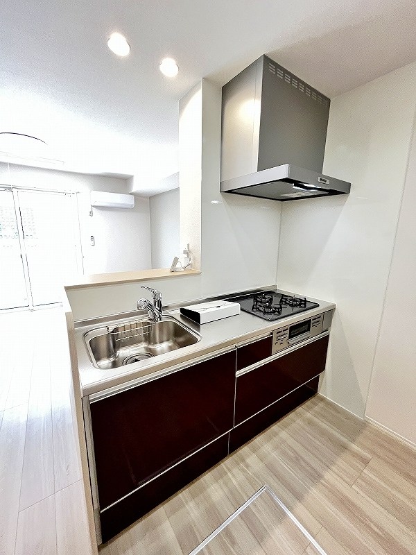 キッチン　★システムキッチングリル付き/3口コンロ★