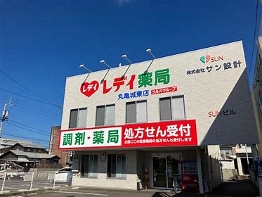 ドラックストア　くすりのレデイ 丸亀土器店（ドラッグストア）まで2233m