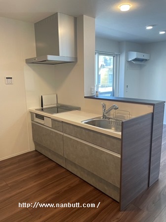 キッチン　IHクッキングヒーター付システムキッチン