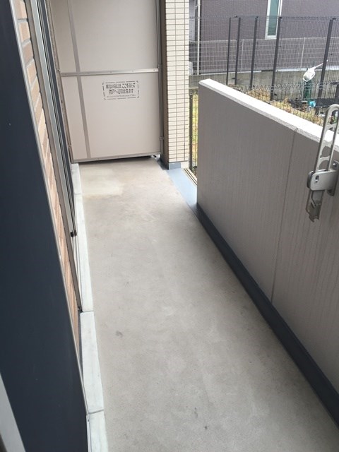 バルコニー　落ち着いた時間を過ごせるバルコニーです