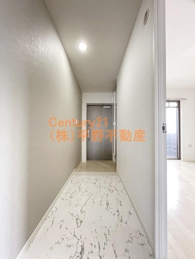 玄関　同建設会社施工の別物件です。