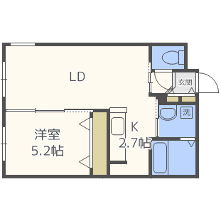 tomorrow山の手の間取り写真