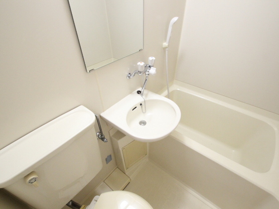 洗面設備　※別号室の写真です