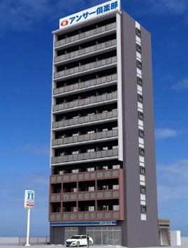 建物外観　イメージパース画像になります。