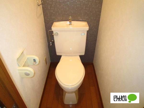 トイレ　他号室の写真です。