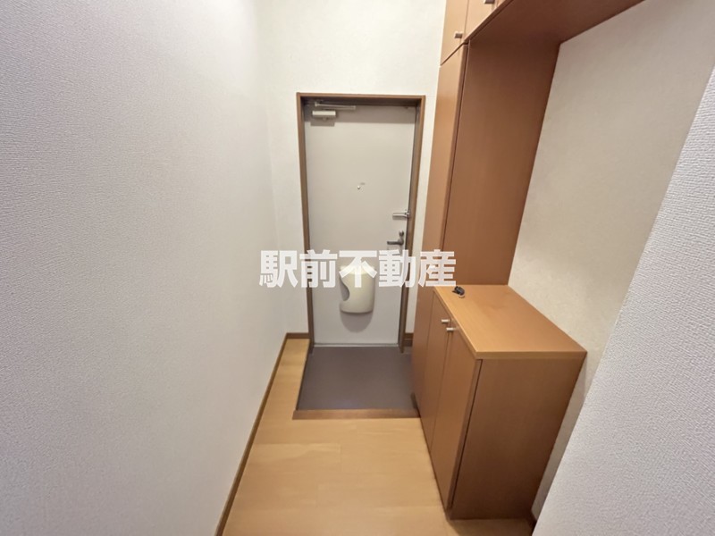 玄関　大きなシューズボックス！