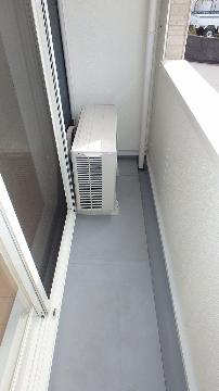 バルコニー　日当たりが良く、洗濯物もよく乾く♪