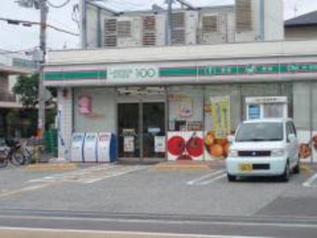 コンビニ　ローソンストア100尼崎御園店（コンビニ）まで581m
