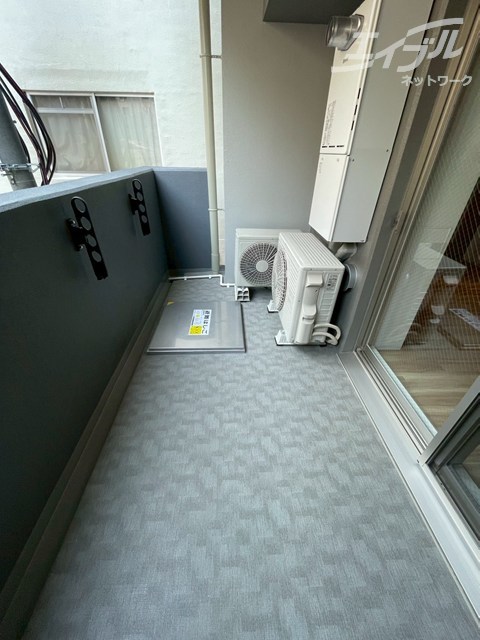 バルコニー　広々としたバルコニーです。